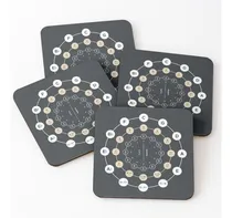 Comprar Set Posavasos Set Posavasos Círculo De Quintas - Teoría De L