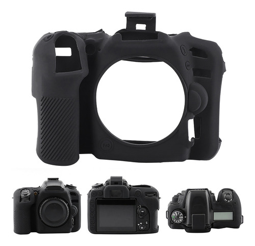Para Capa De Câmera Nikon D7500, Capa De Silicone Macio