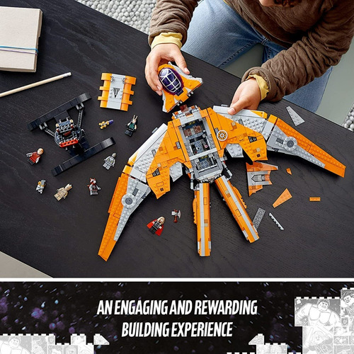 Lego-marvel The Guardians Ship Mod 76193 Space Battleship