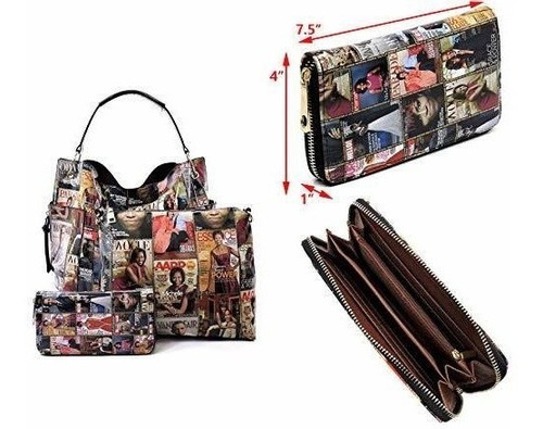 Juego De 3 Fondos Para Revistas Con Estampado De Michelle Ob