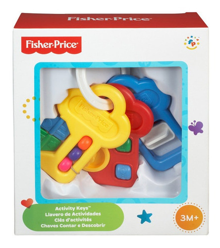 Fisher-price Infant Juguete Para Bebés Llavero De Actividade