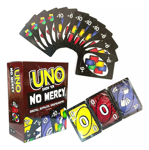 Juego De Cartas Uno Show Em No Mercy New