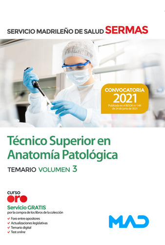 Tecnico Superior Anatomia Patologica Servicio Madrile - Garc