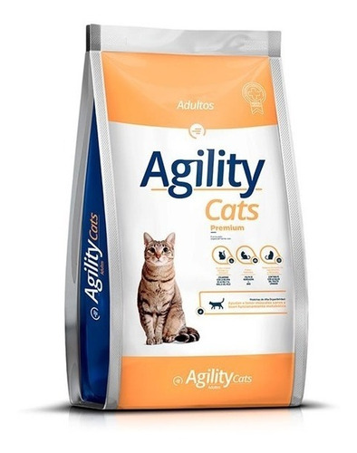 Alimento Agility Cat Adulto 1.5 Kg Pethome 