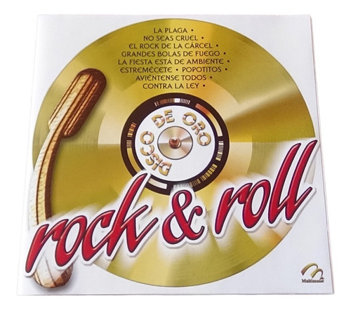 Rock & Roll Disco De Oro Cd Disco Compacto 2004 Multimusic