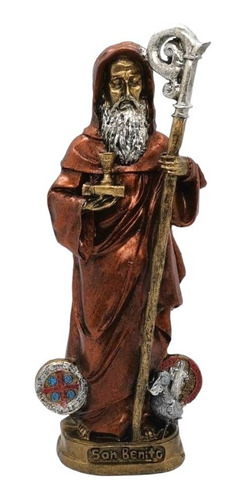 San Benito 23cm Bronce