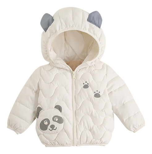 Chaqueta De Algodón Con Capucha Ligera Para Niños Y Niñas