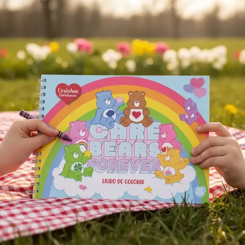 Livro Colorir Ursinhos Carinhosos Animativa