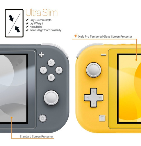 Vidrio Templado Nintendo Switch Lite X1 Pantalla Glass