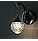 Lámpara De Pared Burbujas Cristal Led Regulable 5w
