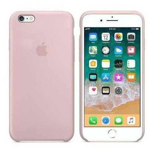 Capa Original Apple Para iPhone 6 / 6s Apple - Rosa Areia