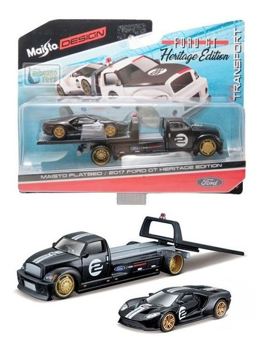 Guincho + Ford Gt Heritage Edition - Elite Transport Maisto