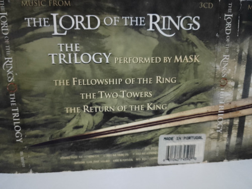 Cd The Lord Of Rings , The Trilogy (imp,3 Cds) (Usado)
