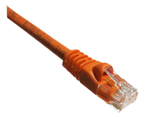 Axiom 5ft Cat6 550mhz Patch Cable Moldeado Boot (naranja) - 