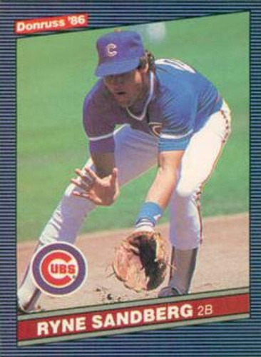 1986 Donruss 67 Ryne Sandberg Chicago Cubs Tarjeta Coleccion