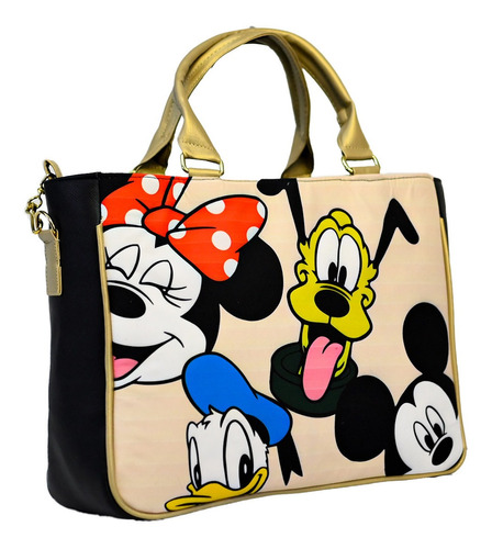 Bolso De Dama Diseño Mickey Mouse Bolsa Donald Pluto Nyny