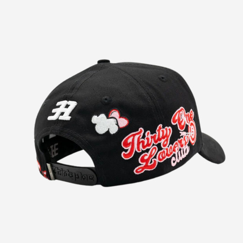 Gorra 31 Thirty One Hats San Valentin - Original Negro Ajustable