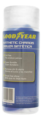 Paño Para Secar Auto Goodyear Color Azul