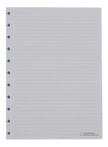 Refil Caderno Inteligente Pautado 90g C 50 Folhas Cor Branca
