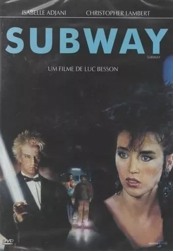 Dvd Subway - Luc Besson, Isabelle Adjani - Lacrado Original