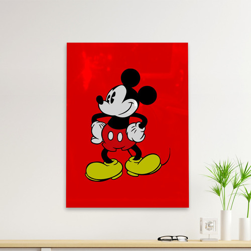 Cuadro Deco Mickey Dibujo (d1716 Boleto.store)