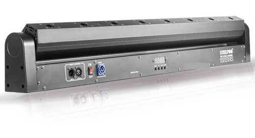 Imagen 2 de 6 de Barra Motorizada 8 Laser Rojo Profesional Steelpro Razor