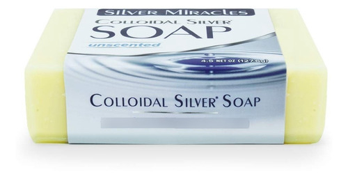 Jabón Colloidal Plata Ingredientes Naturales Importado