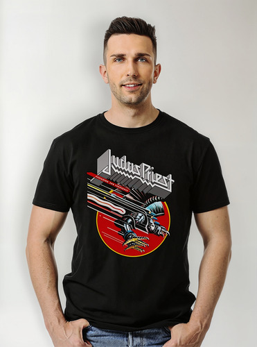 Polera Judas Priest Screaming For Venge Metal Bn Abominatron