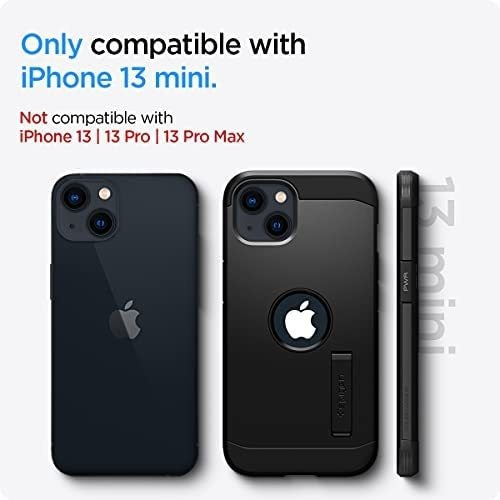 Capa Spigen Tough Armor Para iPhone 13 Mini - Preta