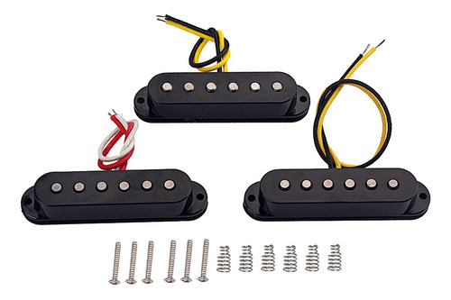 1 / 3 Piezas Alnico 5 Alnico Pickup Sss Para Guitarra St