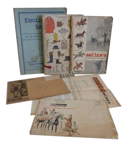 Dante42 Folletos + 3 Catalogos Antiguo Caballos 1958 1960