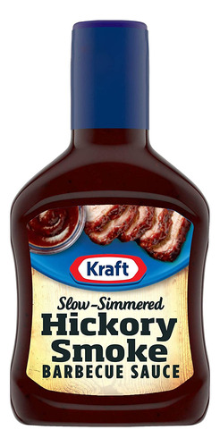 Kraft Hickory Smoke - Salsa De Barbacoa A Fuego Lento, Botel