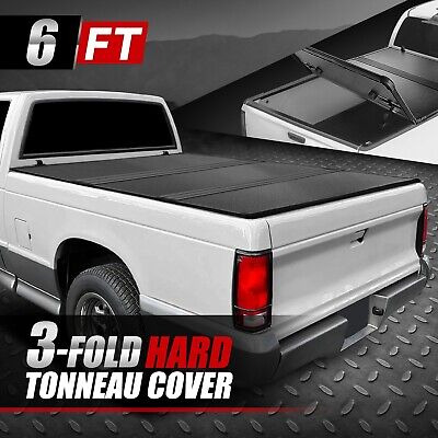For 82-93 Chevy S10 Gmc S15 Sonoma 6ft Bed Frp Hard Soli Oae