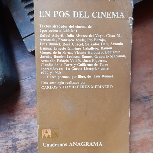 En Pos Del Cinema - Antología Carlos Y David Pérez Marinero