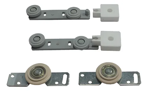 comprar Kit Roldana Porta Correr Guarda Roupa Rodinha Promo (2kits)