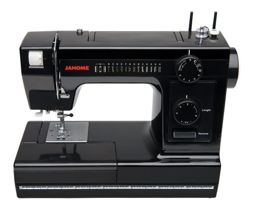 Máquina De Coser Recta Janome Black Edition Hd-1000 