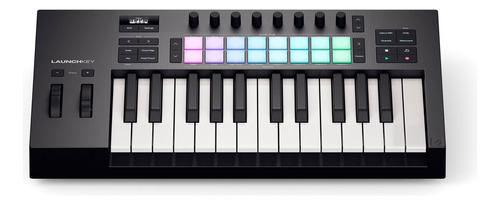 Controlador Midi Novation Launchkey 25 Mk4 25 Teclas 16 Pads