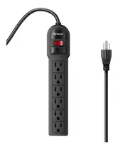 Comprar Tira Multicontactos De 6 Salidas Con Switch Reset | 905-108