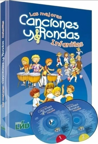 Libro Canciones Y Rondas Infantiles - Música Para Niños 2cd