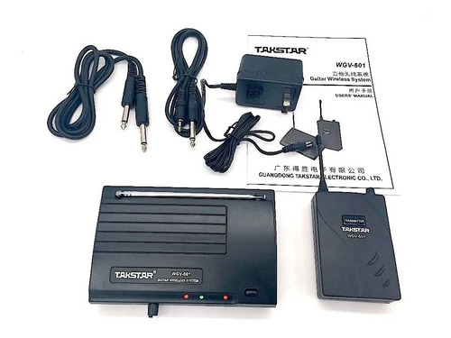 Takstar Wgv-601 Sistema Inalámbrico Para Guitarra Bajo Cuota