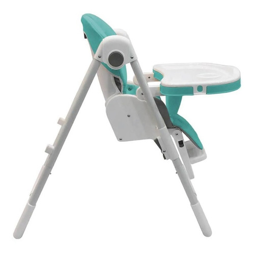 Imagen 3 de 5 de Silla De Comer Bebe Alta Punti Alturas Reclinable Ecocuero