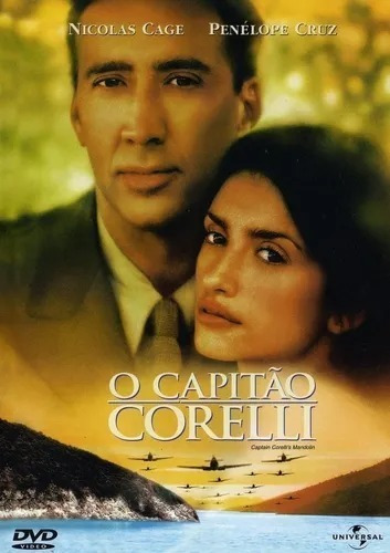 Dvd O Capitão Corelli Nicolas Cage, Penelope Cruz 