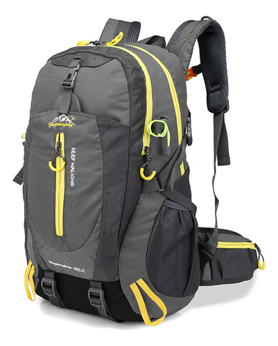 Mochila De 40 Litros Para Acampar, Escalada, Portátil, Portá