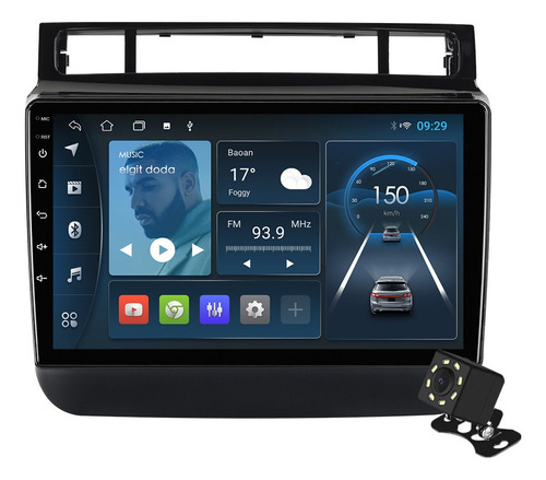 Estéreo 1+32gb Cámara Para Volkswagen Touareg 2010-2018 Gps