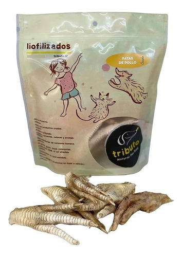 Tributo Snack Liofilizado Para Perros - Patas De Pollo 100 G