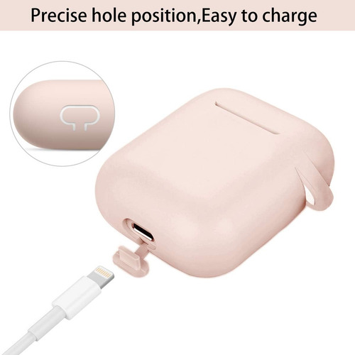 Funda Protectora De Silicona Compatible Con AirPods Para App