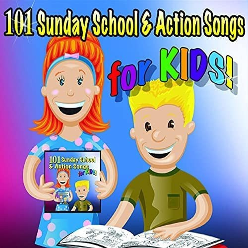 Cd: ¡101 Canciones De Sunday School & Actions Para Niños