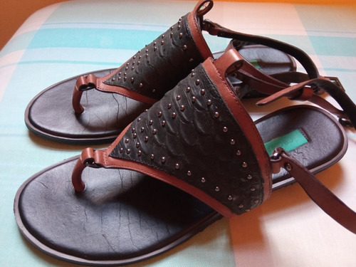 Sandalias Max Azaria Negras 