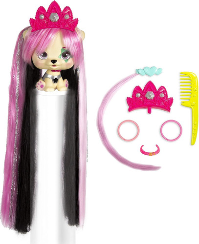 Imagen 3 de 7 de Muñeca Sorpresa Para El Pelo Serie 1 Vip Pets
