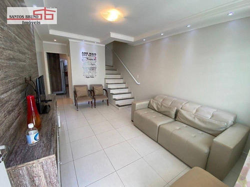 Imagem 2 de 30 de Oportunidade! Lindo Sobrado(mobiliado) Com 02 Suítes 02 Sacadas 02 Vagas E Quintal Com Churrasqueira Em Excelente Localização No Bairro Do Piqueri - So1561